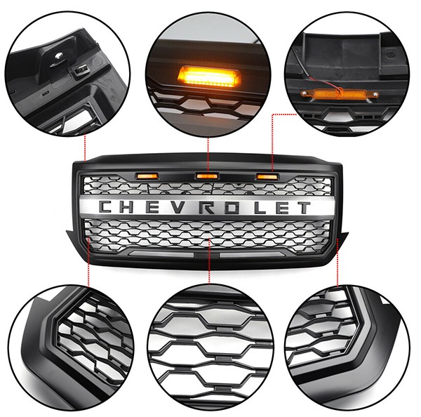 2016-2018 Silverado1500 Grille Pickup Vehicle Grille 