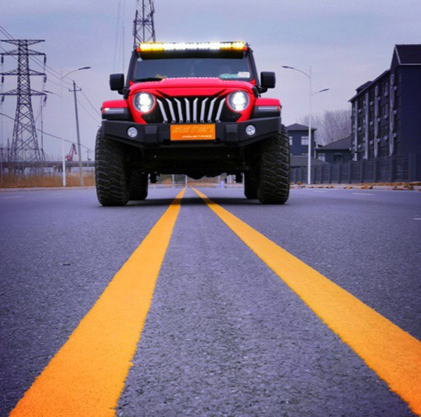 2018 Jeep Wrangler JL MEG Grille JL JT Shark Grille